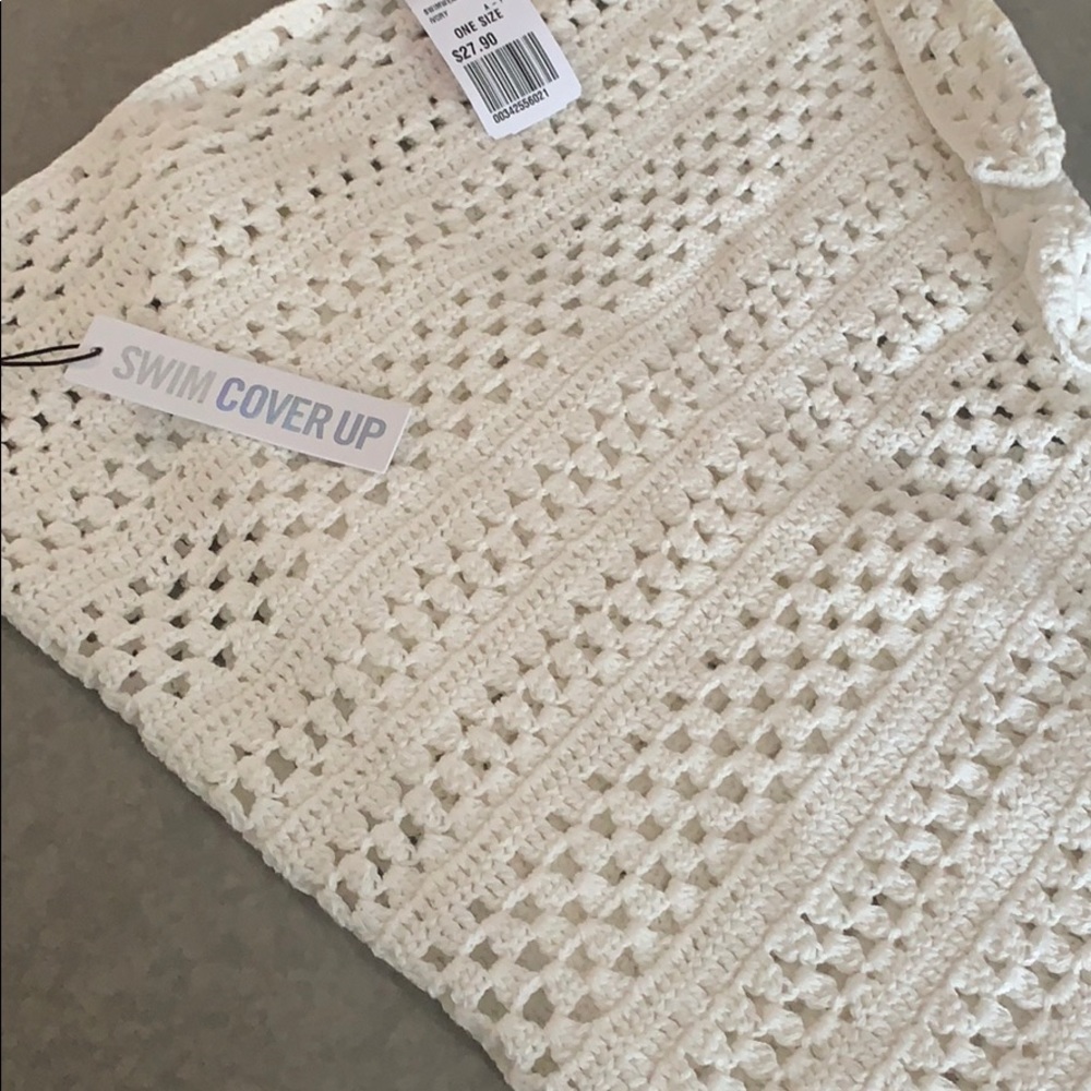 Brand New Crochet Swim Coverup